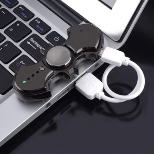 USB Electronic Lighter Windproof Rechargeable Turbo Lighters Cool Fidget Spinner Gadgets Dropship Suppliers Gifts For Men