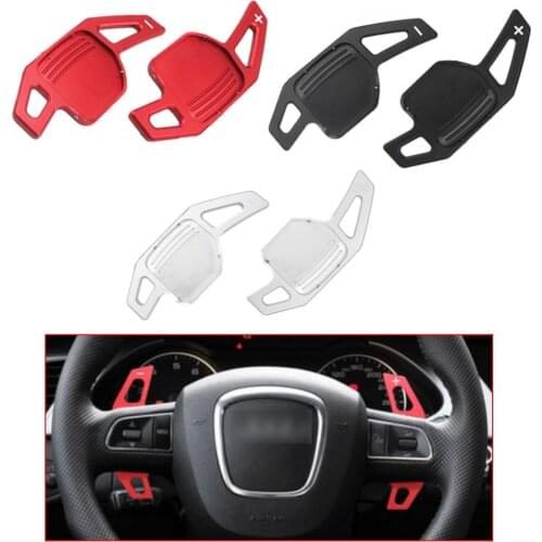 Yubao Fit For Audi A3 A4 A4L A5 A6 A7 A8 Q3 Q5 Q7 TT S6 S7 S8 Car Al Aluminum Steering Wheel Shift Paddle Shifter
