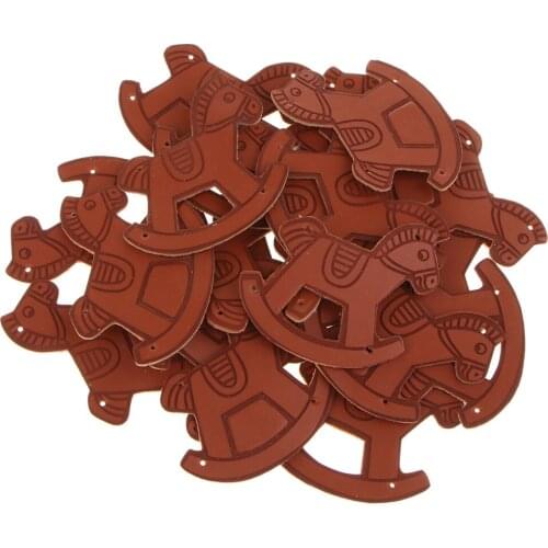 20 Pieces Embossed Tag with Holes Sewing Clothes Patches for Sewing Repair