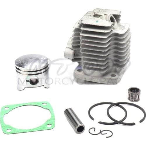 44mm Cyinder Piston kit set For 49cc 2 stroke engine Mini Moto Dirt ATV Quad Pocket Bikes Motorcycle free shipping