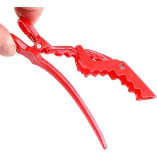 Plastic Hair Care Styling Accessories Tools DIY Hairdressing Hairpins Hair Clips Professional Salon Section Hair Clips 6 PCS