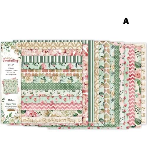Premium Paper Pad Cardstock Scrapbooking Decorative Home Decor & Paper Craft For Card Making Scrapbooking DIY EF