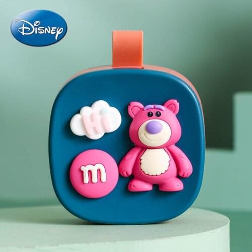 Disney Mickey Mouse Minnie Pill Box Portable Storage Box Carrying Case Travel Pack