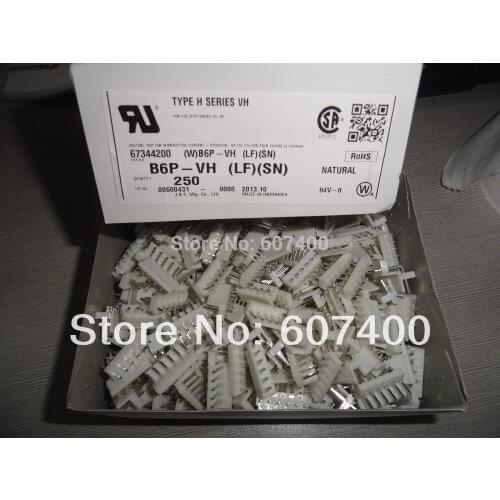 B6P-VH(LF)(SN) CONN HEADER VH TOP 6POS 3.96MM (W)B6P-VH(LF)(SN) Connectors housings 100% new parts B6P-VH