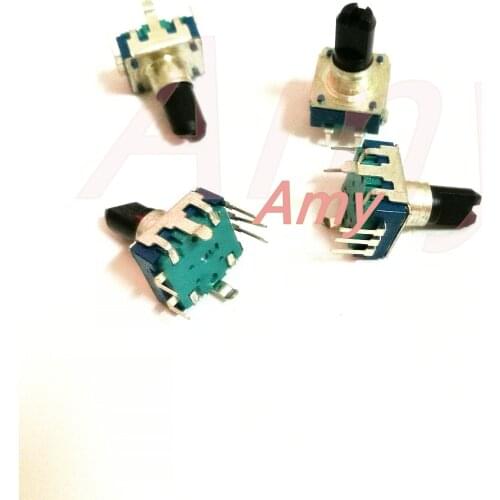 50pcs/lot EC12 encoder car audio encoder coding switch 24 posioning 15 axis long digital potentiometer