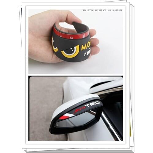 Beautiful decoration car of the rain shield of the rear-view mirror of the new for Ford car All models are