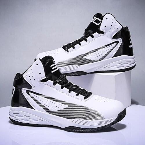 Mens Basketball Shoes High-Top Sneakers Male Cushioning Light Comfortable Shoes Athletic Training Sport Shoes Chaussure Homme