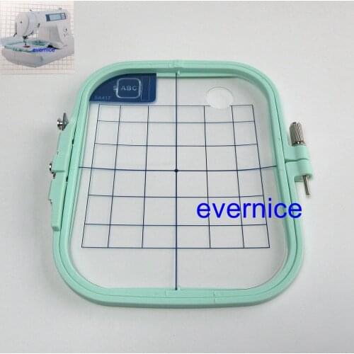Medium Embroidery Hoop 4"X4" Ef32 For Simplicity Se1, Se2, Se3 White 3300 Sa417