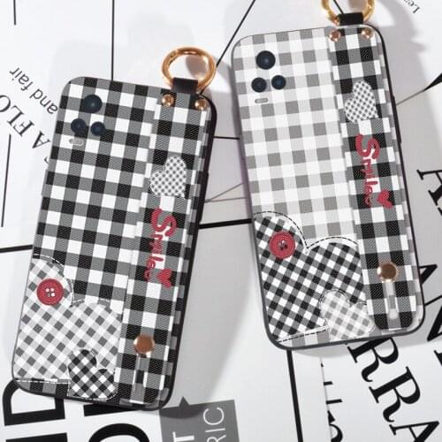 Couple Love Wristband Strap Case For Vivo U3X Z5X S6 Y50 Y11 Y19 2019 Back Cover Coque For Vivo S7 V20 Pro Y20 S7E Y73S