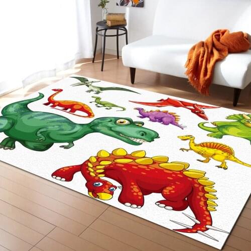 Animal Dinosaur Pterodactyl Carpet Bedroom Room Bedside Blanket Rug for Living Room Cloakroom Carpet Bedroom Decor