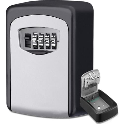 Security Safes For Home Office Keybox Lock Key Safe Box Outdoor Wall Mount Combination Password Lock Hidden Keys Storage Box