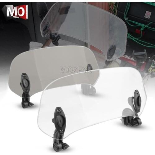 Motorcycle Windshield Extension Spoiler Windscreen Air Deflector For Suzuki GS 1100 700 550 300 1150 500 450 L/E GS500E GS500F