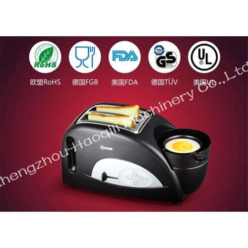 Boiled eggs, breakfast machine toast furnace boiler Multi-function machine baking bread