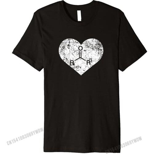 Funny Keto Shirt Ketone Chemical Symbol Heart Lifestyle Gift Tees Cute Casual Cotton Mens Top T-shirts Fashionable