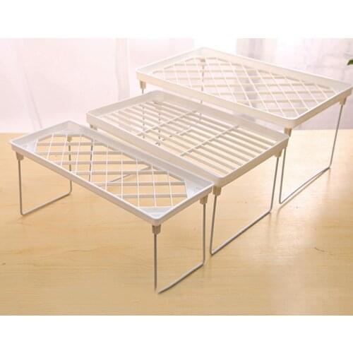 1pcs Storage Rack Shelf Foldable Multi Function Holder Microwave Oven Heating Rack Stackable Tray Bracket For Kitchen Bathroom