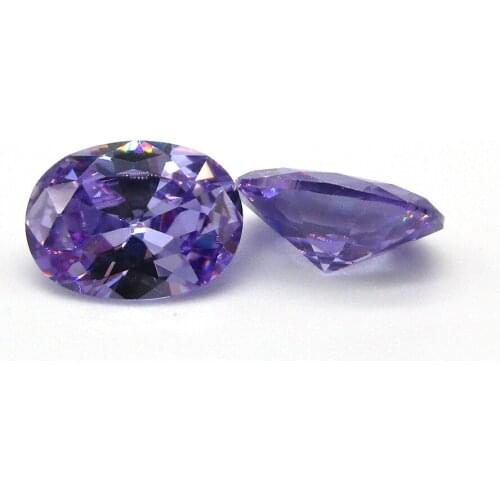 12x16mm Free Shipping 5A+ Oval CZ Big Size White Cubic Zirconia Stone Pick Colors 50pcs/Lot For Sale