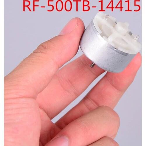 1PC Micro Motor 3.0-12V RF-500TB-14415 12V RF-500TB-12560 RF-500TB RF-500