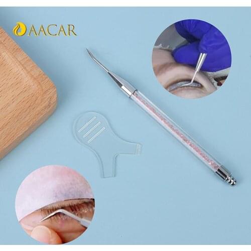 2pcs/set Eyelash Perm Lifting Sticks Clean Up Rods Lamination Eyelashes Separating Tool