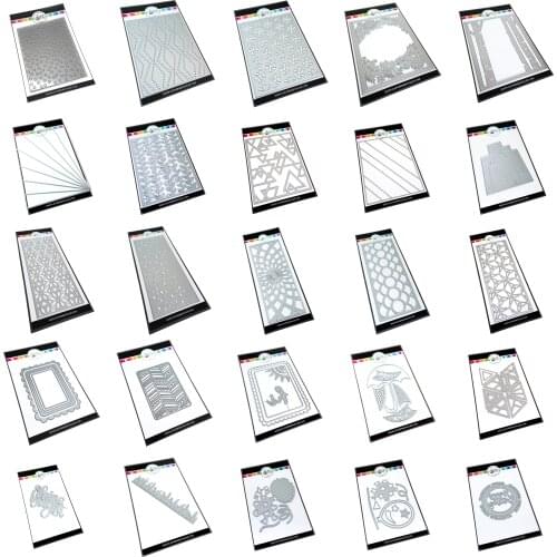 2021 AliliArts Metal Cutting Dies Panel & Slimline diy Scrapbooking Photo Album Decorative Embossing PaperCard Crafts Die