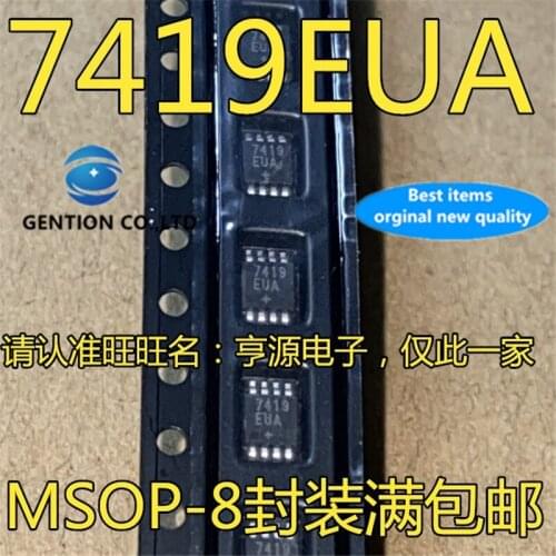 5Pcs MAX7419 MAX7419EUA MSOP-8 7419EUA in stock 100% new and original