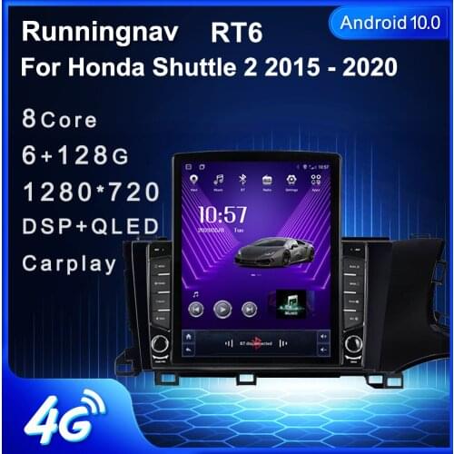 9.7" Android 10.1 For Honda Shuttle 2 2015 - 2020 Tesla Type Car Radio Multimedia Video Player Navigation GPS RDS 2 Din dvd