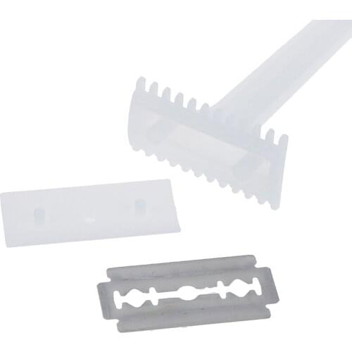 Safety Disposable Medical Armpits Hair Razor Double-edged Female Body Trimming Shaver Bathroom Use Sterile New