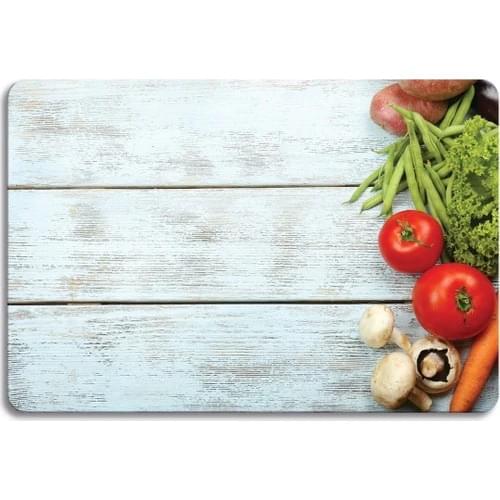 Decovetro Blue Wood Looking Glass Cutting Table 20x30 cm все для кухни schneidbrett snijplank tabla de corte