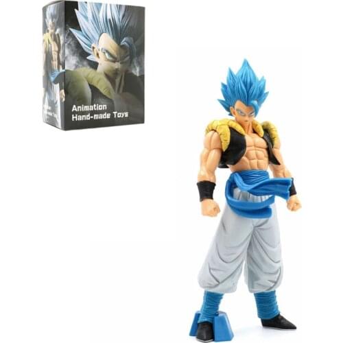 Bandai Anime Figures Dragon Ball Guild Wars Legends Super Saiyan Son Goku Broly Gohan Gokita Action Figure Toys For Children