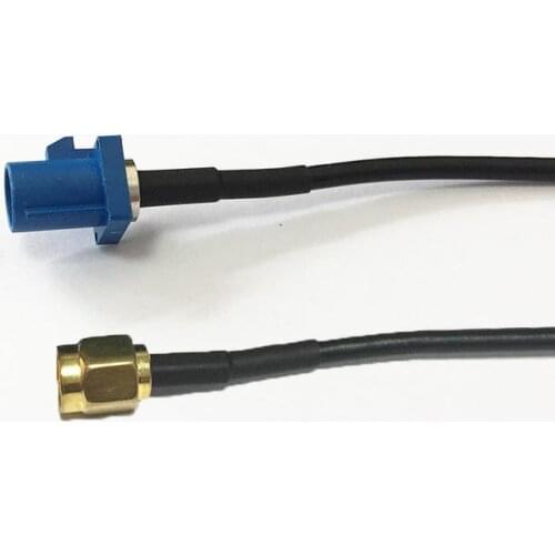 GPS antenna extension cable adapter SMA male to Fakra C male plug RF cable RG174 20cm wholesale NEW