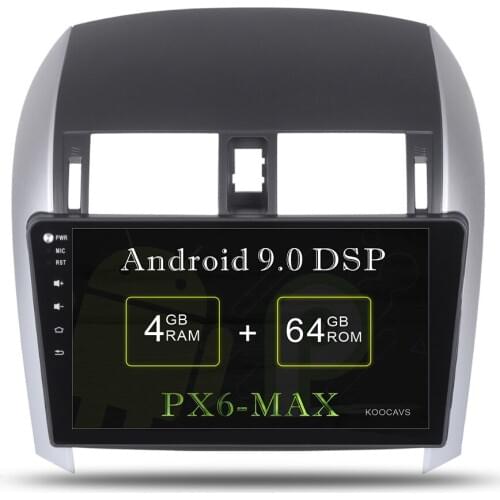 KOOCAVS 10.2" IPS Android 9.0 Car GPS Radio Player for Toyota Corolla Radio 2007 -2011 with 4GB+64GB Stereo Multimedia Headunit