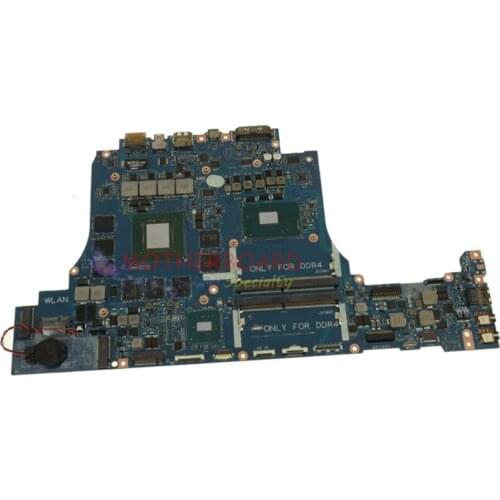 Vieruodis FOR Dell Alienware 17 R4 Laptop Motherboard W/ i7-6700HQ CPU GTX1070 8G GPU LA-D751P KPYXX 0KPYXX CN-0KPYXX
