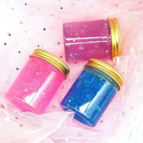 New Colour Slime Fluffy Foam Clay Light Supplies Ball DIY Softt Cotton Charms Fruit Craft Antistress Kids Gift Toys for Children