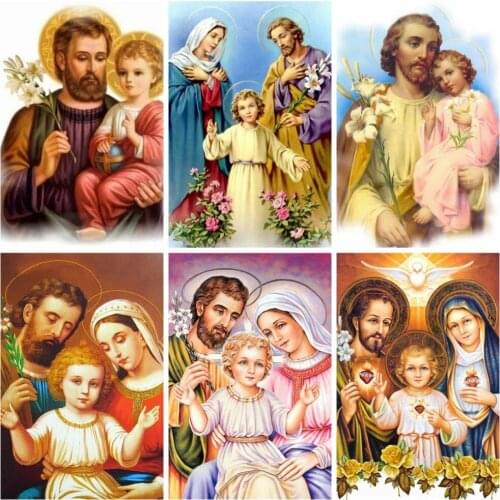 Diamond Painting Set Religion Rhinestones 5D DIY Diamond Embroidery Sale Christian Jesus Mosaic Handmade Gift