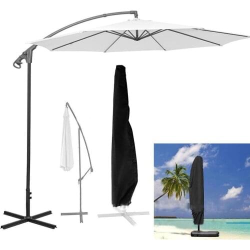 Outdoor Umbrella Dust Cover Heavy Duty Parasol Cantilever Outdoor Garden Hanging Umbrella Cover