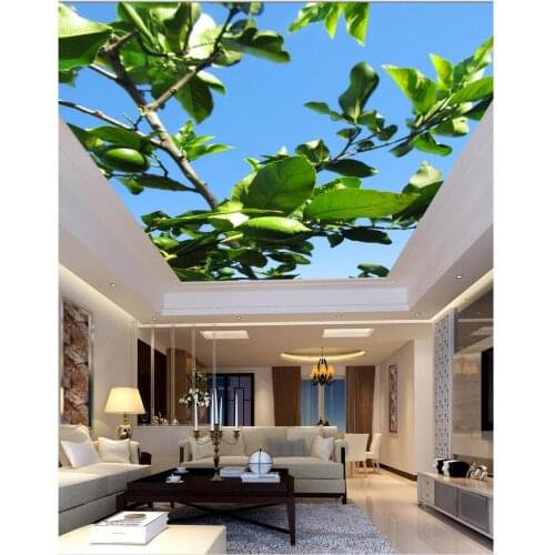 Fruit branch living room bedroom ceiling Landscape wallpaper murals ceilings 3d mural paintings