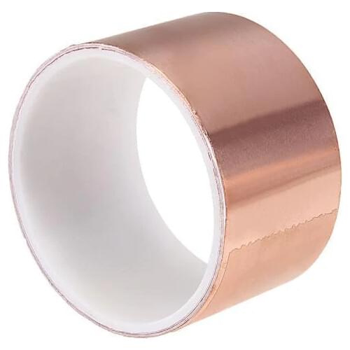 Roll 1.8 Metre Copper Foil Tape 50mm Wide