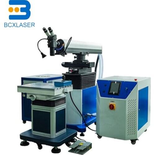 Discount 300W 400W yag spot laser welding machine aluminum iron mold repair for stainless steel