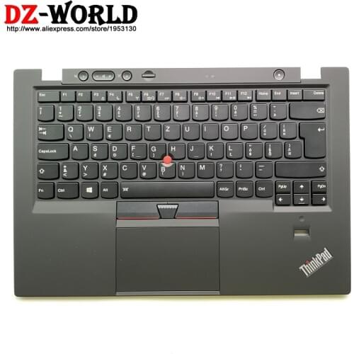 SLK Slovakia Backlit Keyboard with Palmrest Touchpad for Lenovo Thinkpad X1 Carbon 1st Gen Backlight Teclado 00HT024 04Y0810