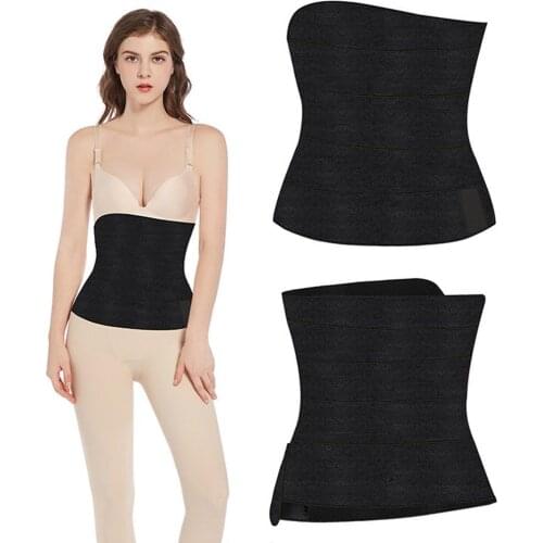 Sports Belt Yoga Shapewear Slimming Belt Tummy Underwear Waist Trainer Binders Shapers Strap Corset For Women Lady Clothing