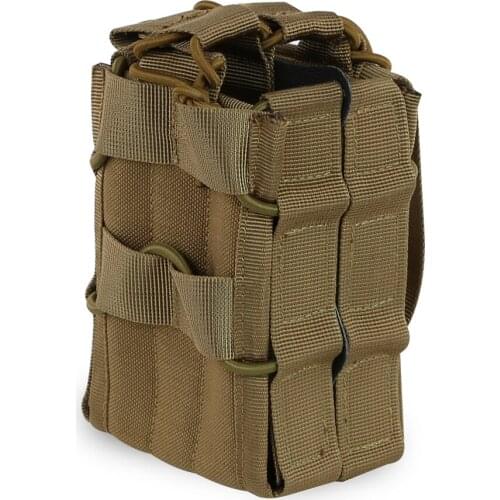 Tactical Double Magazine Pouch Molle System AK 7.62 M4 5.56 Rifle Hunting Accessories Military Paintball Airsoft Magazine Pouch