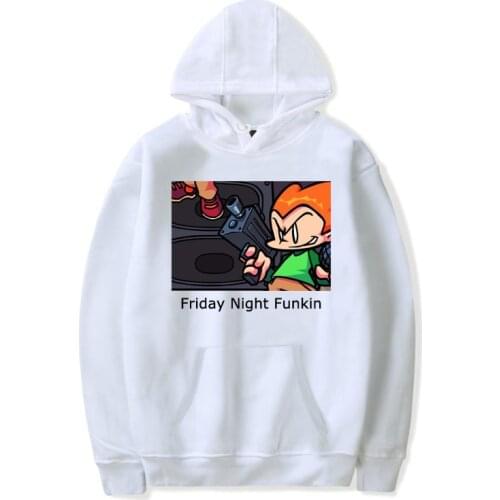 Men Women Sweatshirt Game Friday Night Funkin Hoodies Harajuku Clothes Streetwear Manga Boy Girl Hooded Anime Clothes Tops