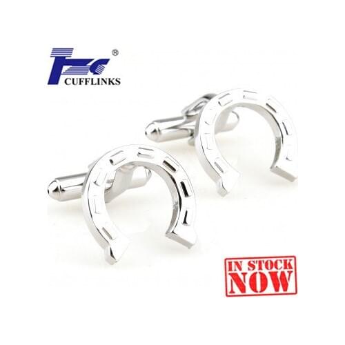 Horseshoe Cufflink Cuff Link 2 Pairs Free Shipping Promotion