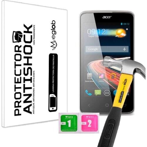 Protector de Pantalla Anti-Shock Anti-Golpe Anti-arañazos Compatible con Acer Liquid Z4