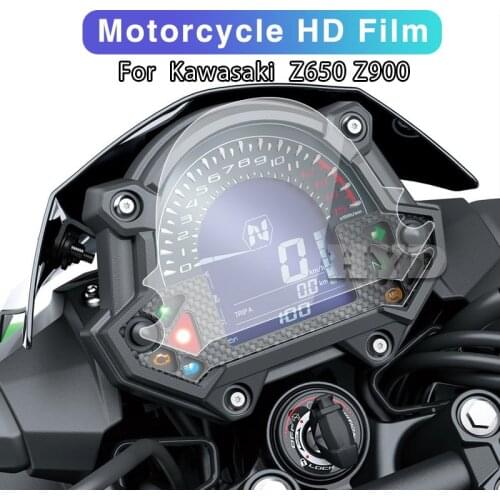 1 Pcs Fit For Kawasaki z650 Z900 instrument film protection anti scratch HD film 17-18 years ago