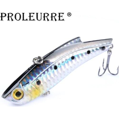 1Pcs Winter VIB Fishing Lures 9cm 26.5g bait Artificial Make 5 Colors Available Bass Crankbait Wobblers Ice Fishing Tackle Pesca