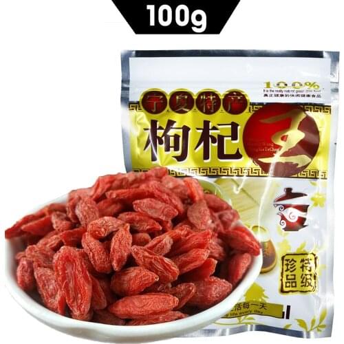 2021 Dried Goji Berries, Bulk Organic Wolfberry Gouqi Berry Herbal Chinese Tea