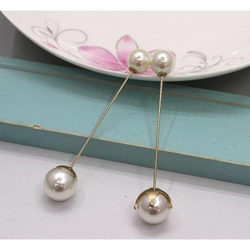 Promotions !! Brooches ! Free Shipping European Imitation Pearl Lady Brooches Black Enamel Gold Pin Brooch Accessories Br833