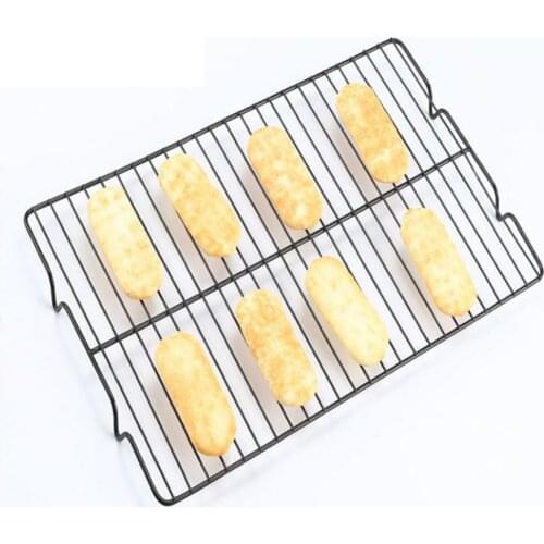 High Carbon Steel Nonstick Cooling Grid Tray Biscuit Cookie Pie Cake Cooler Rack