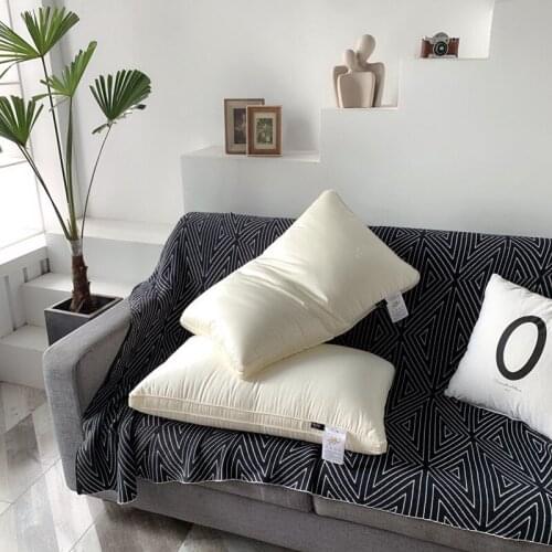 White Pillow Filling Neck Pillow Core for Sleeping Bed Pillow Cotton Cushion Core Inner Plant Fibres Home Textile