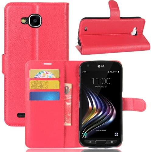 For LG X Venture phone cases 30pcs Luxury leather Flip wallet case for LG X Venture Cover with credit cardslot